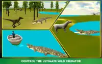 Крокодил Атака Simulator 3D Screen Shot 7