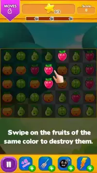 Fruit Crush Legend - Fun Adventure Screen Shot 2