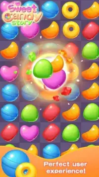 Sweet Candy Story - Free Match-3 Game Screen Shot 3