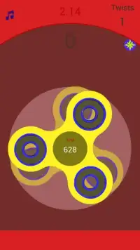 Real Fidget Spinner Game Screen Shot 0