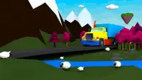 3D Toy Truck Driving Game For Preschool Kids Free Screen Shot 1