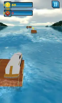 Boat Race Simulator 3D Screen Shot 1