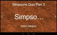Simpsons Quiz Part 3 Screen Shot 4