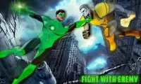 Real Green Ring Superhero City Rescue Mission Screen Shot 13