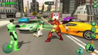 Real Green Ring Superhero City Rescue Mission Screen Shot 6
