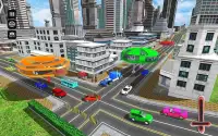 Gyroscopic Bus Futuristic Transport 3D Screen Shot 0