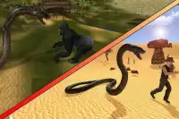 Real Angry Anaconda Snake Simulator 3D Screen Shot 0