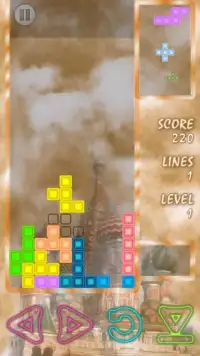 Classic Brick Blocks for Tetris Screen Shot 2