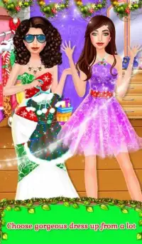 Christmas Nail Fashion Salon Makeover Screen Shot 0