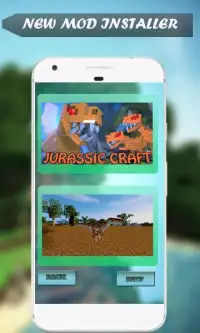 Mod Jurassic Craft for MCPE Screen Shot 2