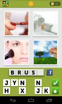 4 Pics 1 Word What's the Photo Screen Shot 3