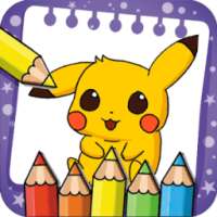 Coloring Book for Pokem Monsters