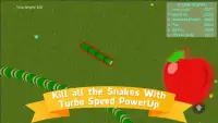 Slither Worm IO * Snake Eater Dash in Apple War Screen Shot 3