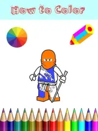 How to Coloring Ninjago Game Screen Shot 0