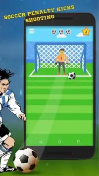 Soccer Penalty Kicks Shooting: Football Star Screen Shot 3