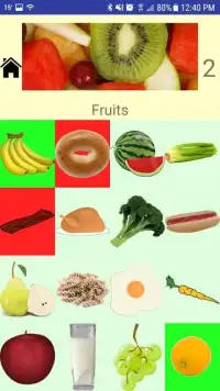 Food Group Sorting for Kids Screen Shot 2