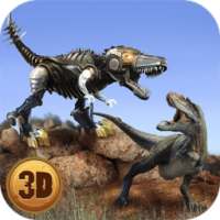 Dinosaur T-Rex Fighting Sim 3D