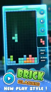 Brick Puzzle Classic - Block Classic of Tetris Screen Shot 2