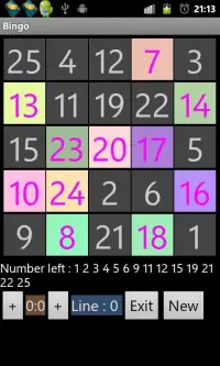 Bingo multiplayers Free Screen Shot 2