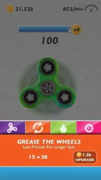 Fidget Spinner - Free Fidget Spinner Game for Kids Screen Shot 2