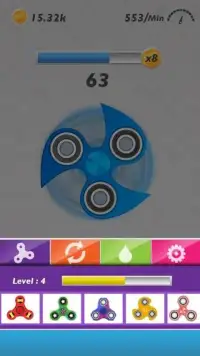 Fidget Spinner - Free Fidget Spinner Game for Kids Screen Shot 3