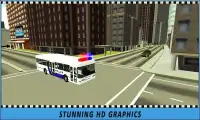 Автобус полиции транспортный Screen Shot 0