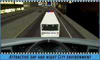 Автобус полиции транспортный Screen Shot 1