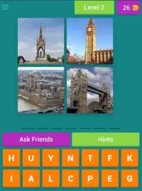 4 Pics 1 Word - Guess the Country Screen Shot 2