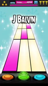J Balvin Piano Tiles Games Screen Shot 1