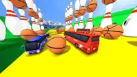 Superhero Color Bus Racing Stunt 3D Screen Shot 0