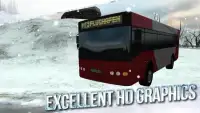 Winter Bus Simulator 3D Screen Shot 2