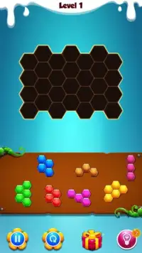 2017 Block Puzzle Hexagon Game Screen Shot 3