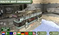 Army Bus Us Soldier Duty : Army Truck Screen Shot 5