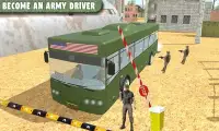 Army Bus Us Soldier Duty : Army Truck Screen Shot 2
