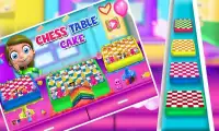 Chess Table Cake Maker Game! DIY Cooking Chef Screen Shot 0