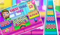 Chess Table Cake Maker Game! DIY Cooking Chef Screen Shot 4