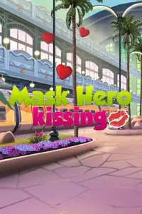 Masks Heroes Kissing Game Screen Shot 2