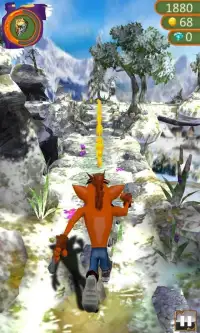 Temple Bandicoot Runner Dash Screen Shot 2