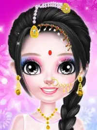 Indian Little Doll Fashion girl Salon Screen Shot 1