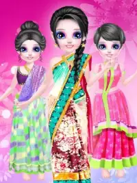 Indian Little Doll Fashion girl Salon Screen Shot 0