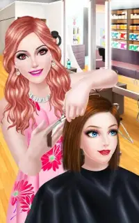 Hair Styles Fashion Girl Salon Screen Shot 3