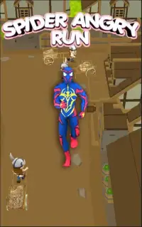 Spider Angry Grand Running Game Screen Shot 6