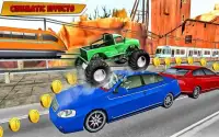 Monster Truck Stunts Racing Games 2017 Screen Shot 4