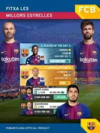FC Barcelona Fantasy Manager: Real football mobile Screen Shot 3
