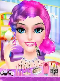 Candy Makeup Artist - Sweet Salon Games For Girls Screen Shot 3