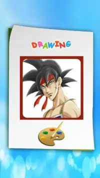 How to draw Dragon Ball Z Characters (DBZ Games) Screen Shot 4