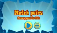 Match pairs kids memory game - Latest edition Screen Shot 6