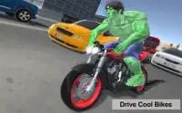 Green Monster Hero City Battle: Strange Future War Screen Shot 4