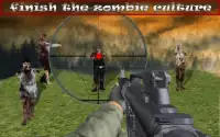 Zombie War Shooter Screen Shot 0