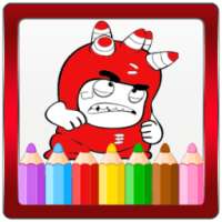 Coloring Pages for Oddbods & Cartoons